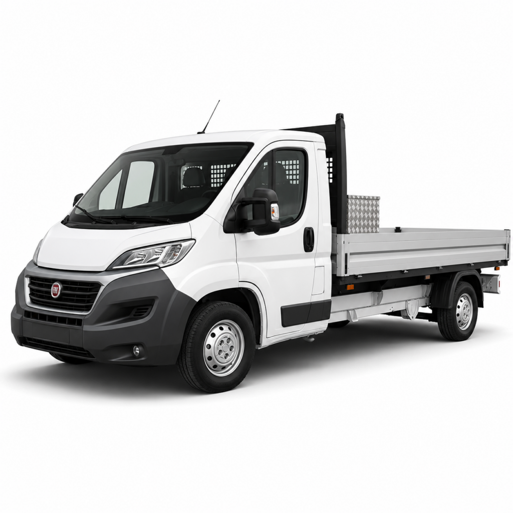 Fiat Ducato Pritsche mieten bei Bautechnik Meißner in Altenburg