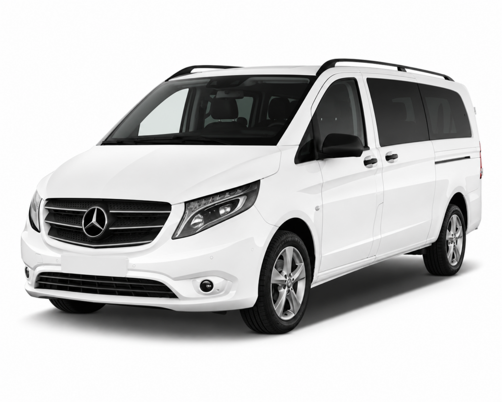 Mercedes Vito 9-Sitzer Reisebus mieten bei Bautechnik Meißner in Altenburg