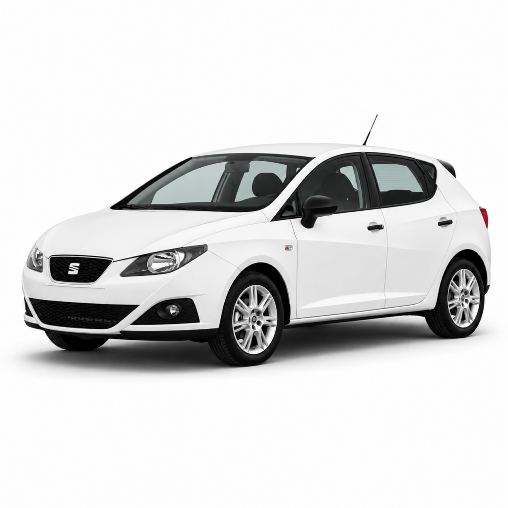 Seat Ibiza mieten bei Bautechnik Meißner in Altenburg